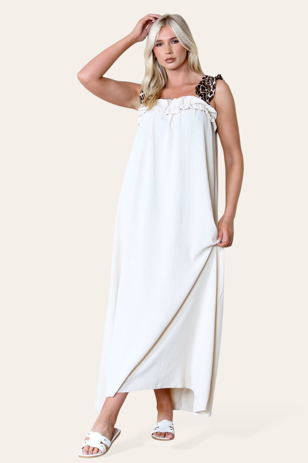 HARPER Ruffle Top Dress