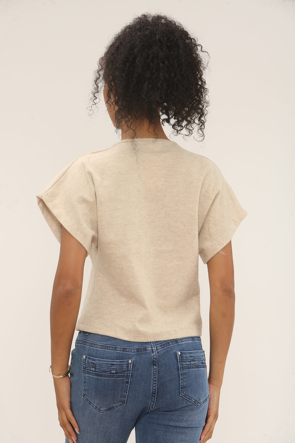 KITTY Gold Sun Asymmetric Knit