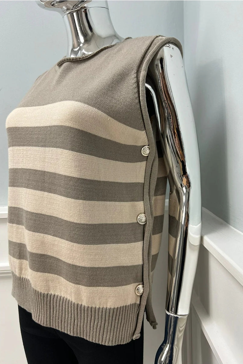 HETTIE Stripe Tank Top