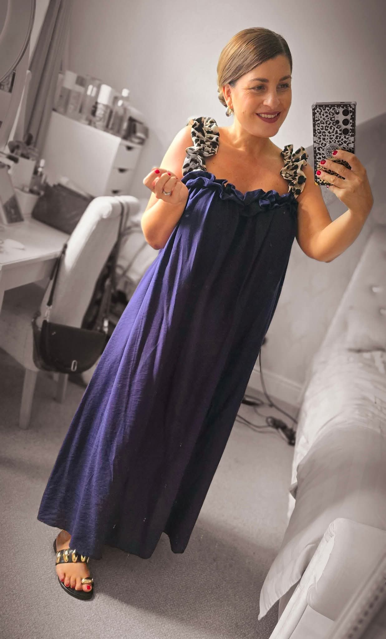 HARPER Ruffle Top Dress