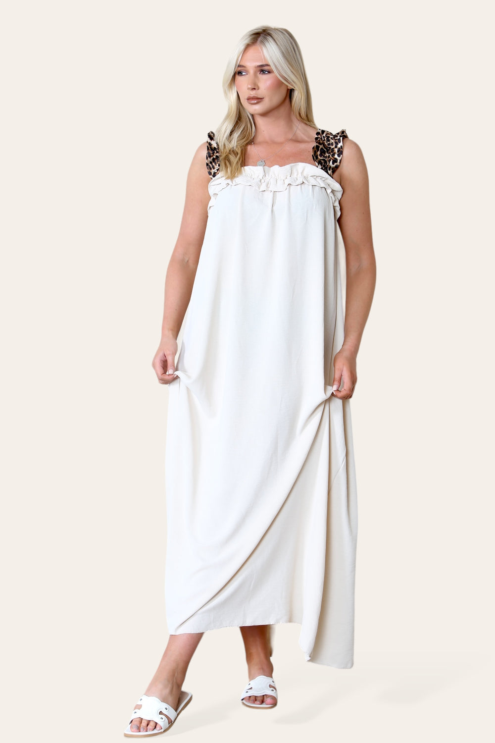 HARPER Ruffle Top Dress