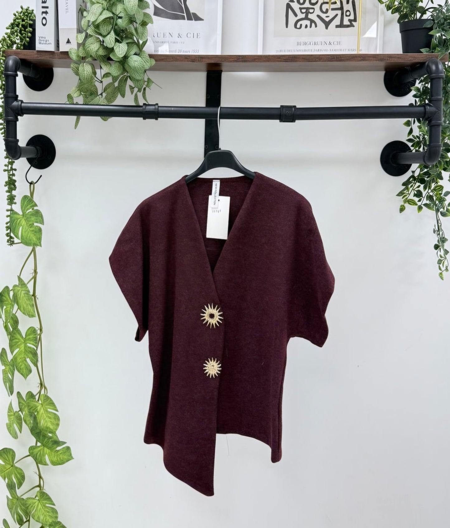 KITTY Gold Sun Asymmetric Knit