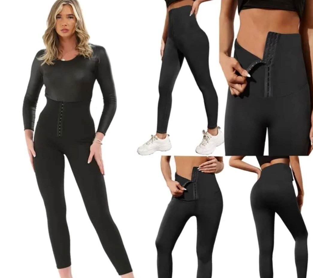 PETRA Black Waist Trainer Leggings