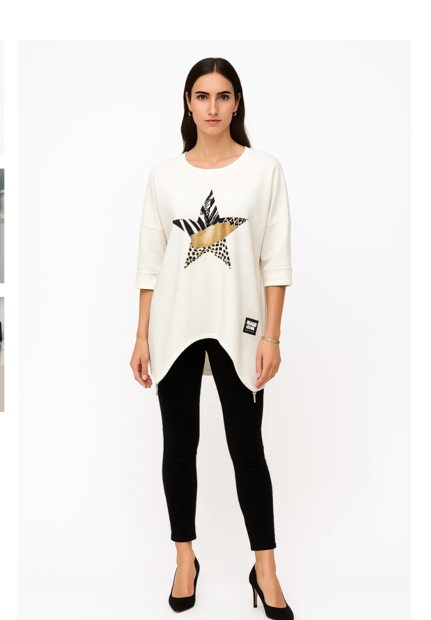 SEREN Star Oversized Sweatshirt