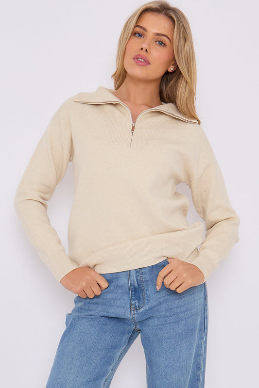 LACEY 1/4 Zip Jumper