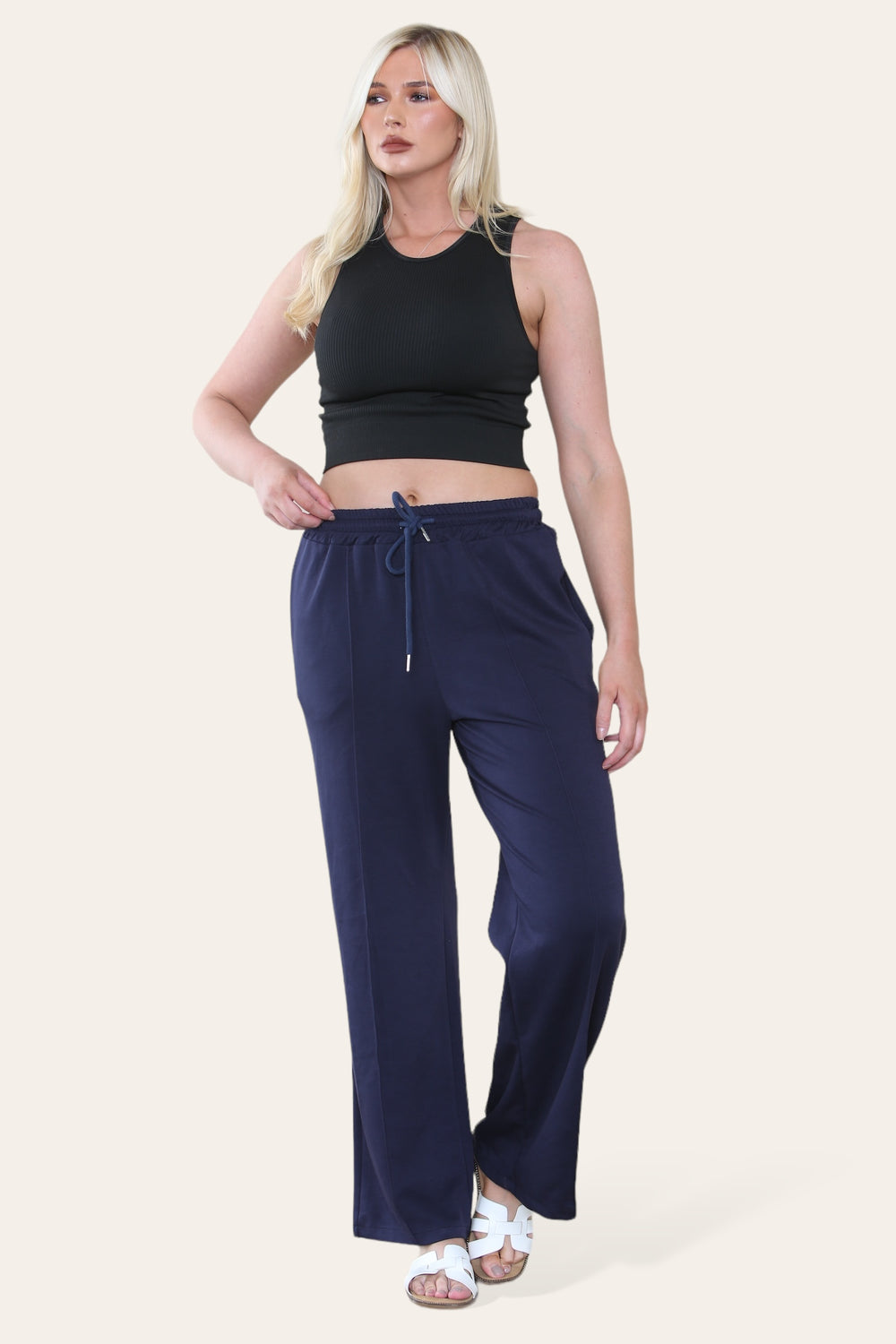 LAINIE Wide Leg Joggers