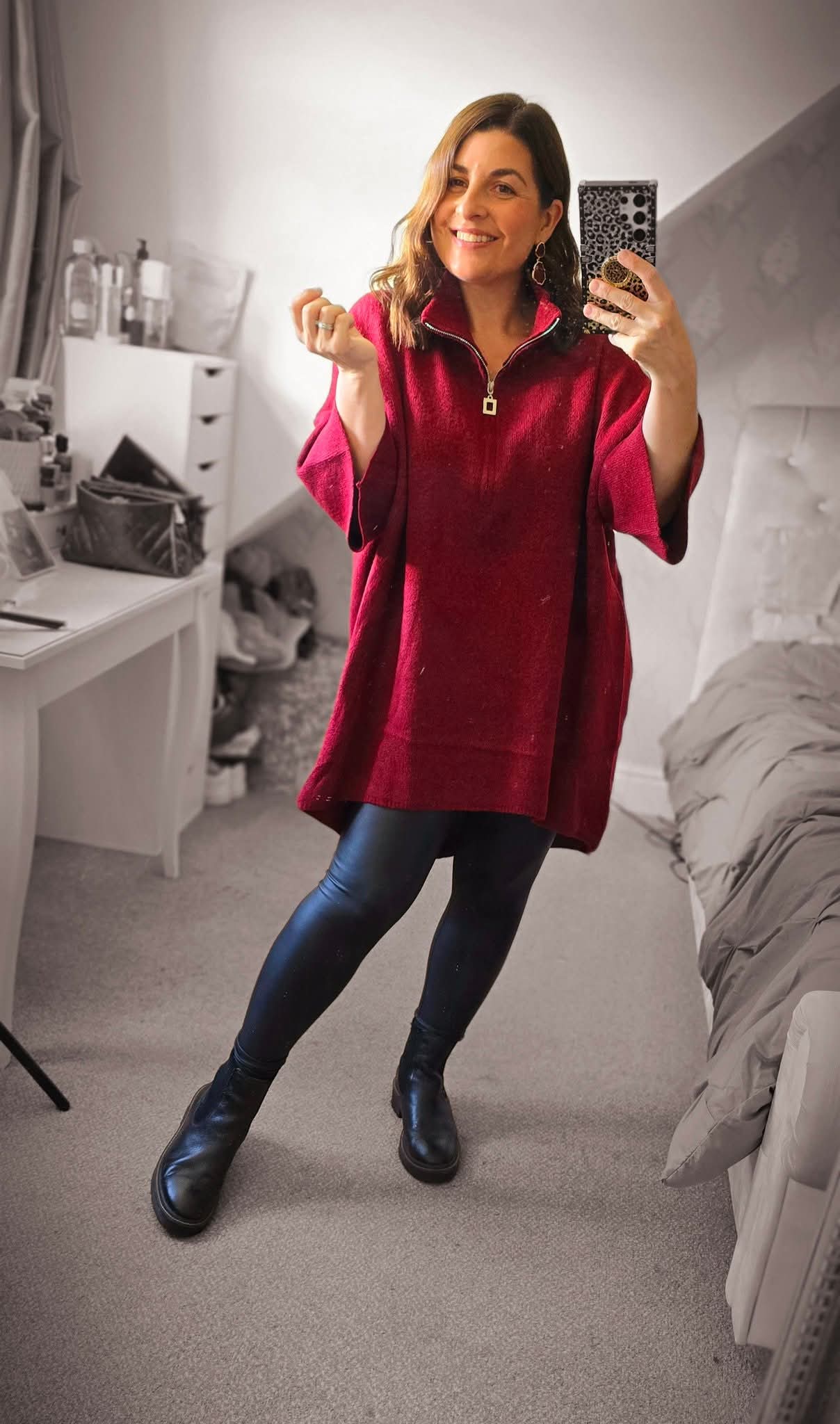 LUCIA Longline Zip Soft Knit