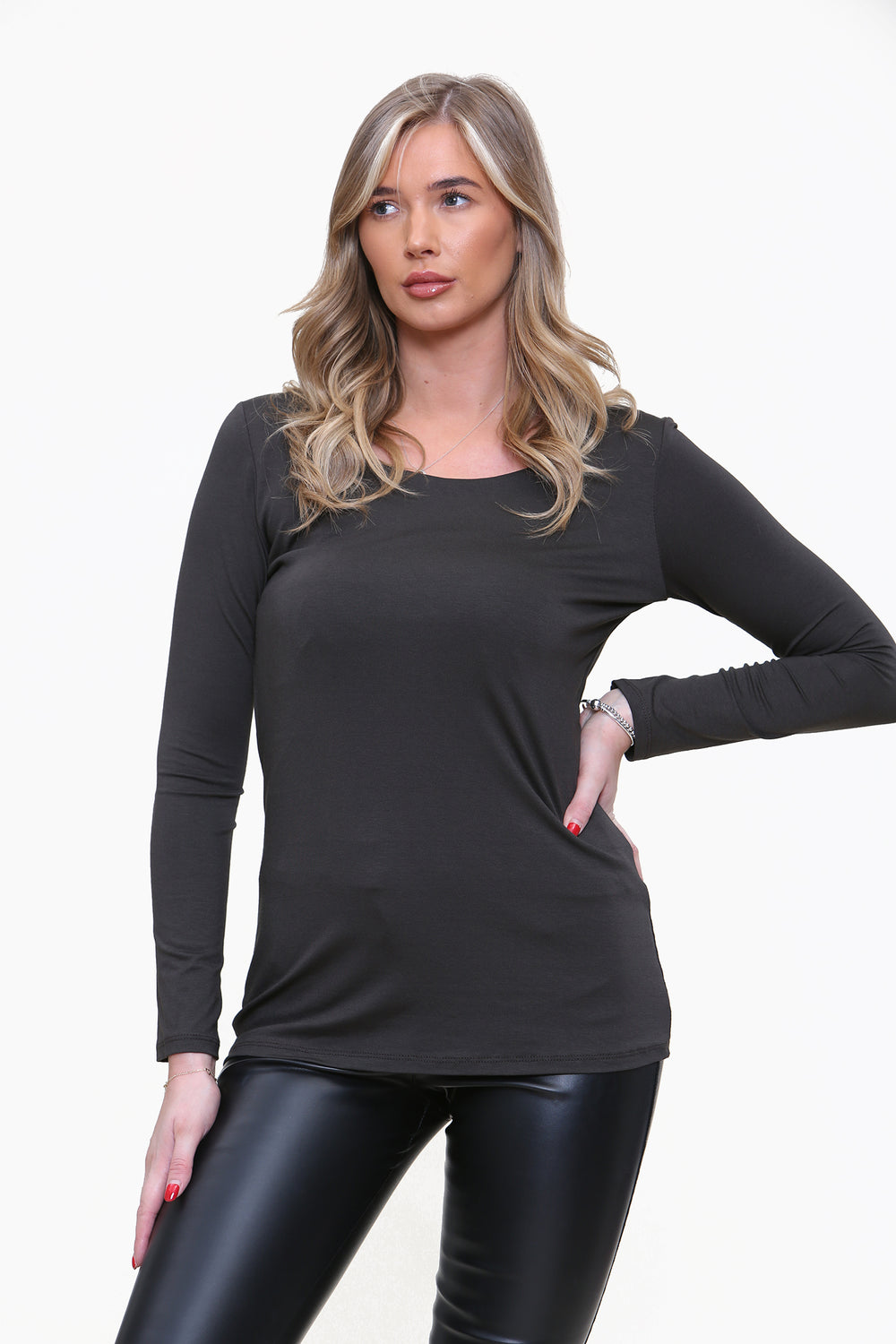 MARLEY Basic Long Sleeve Top