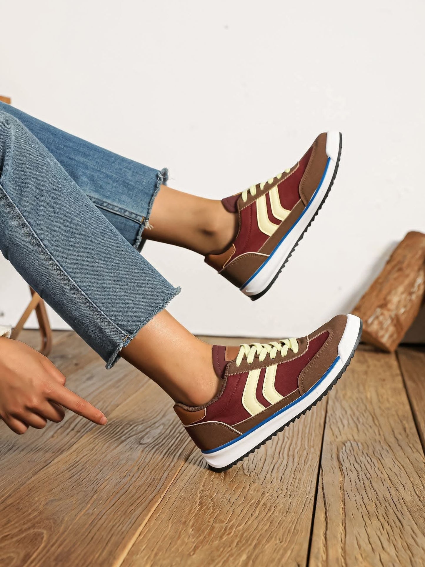 BRONTY Trainers - Chocolate