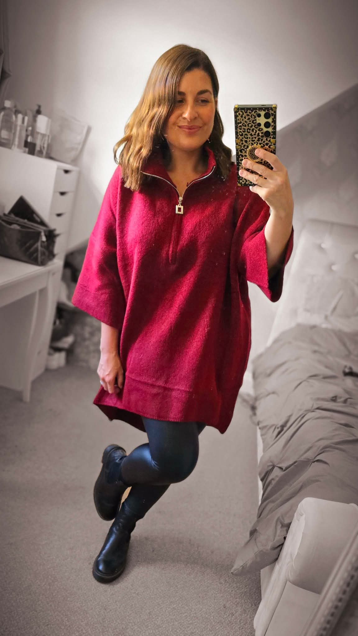 LUCIA Longline Zip Soft Knit