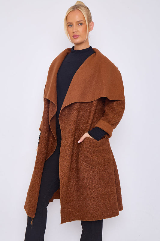 DELTA Waterfall Boucle Coat