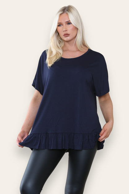 POLLY Oversized Frill Top