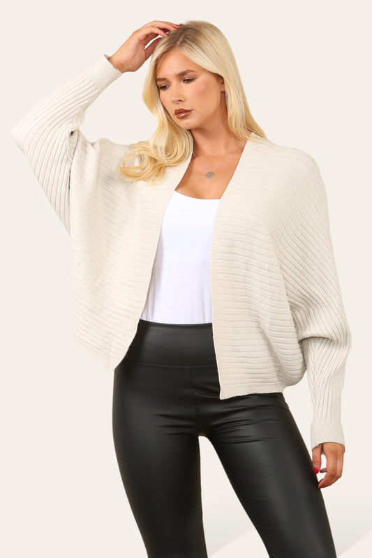 DELTA Ribbed Cardigan