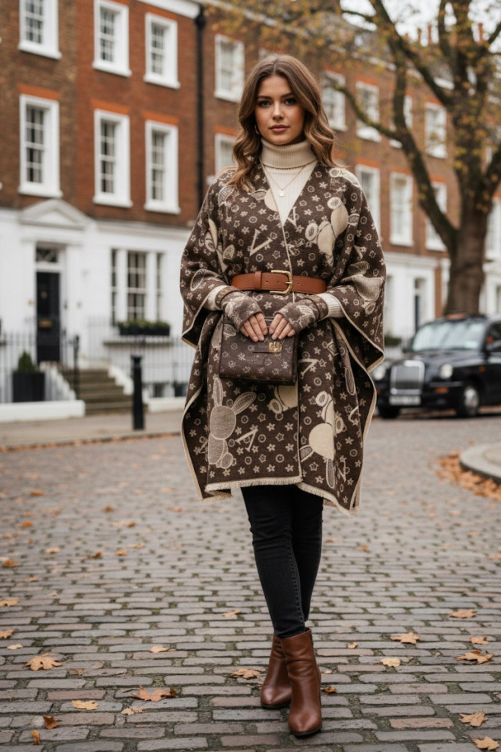 Bunny Patterned LV Scarf