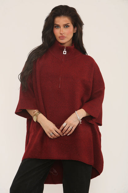 LUCIA Longline Zip Soft Knit