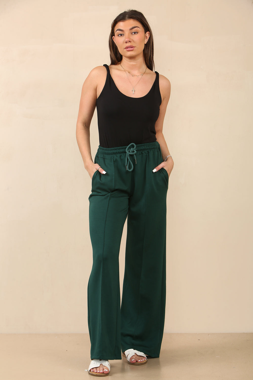 LAINIE Wide Leg Joggers