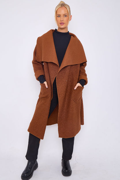 DELTA Waterfall Boucle Coat