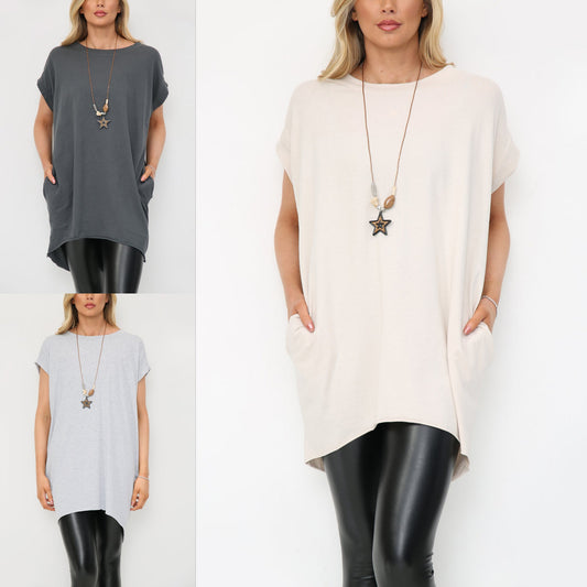 CLARA Longline T-Shirt