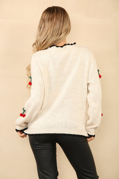 CHERRY Knitted Jumper