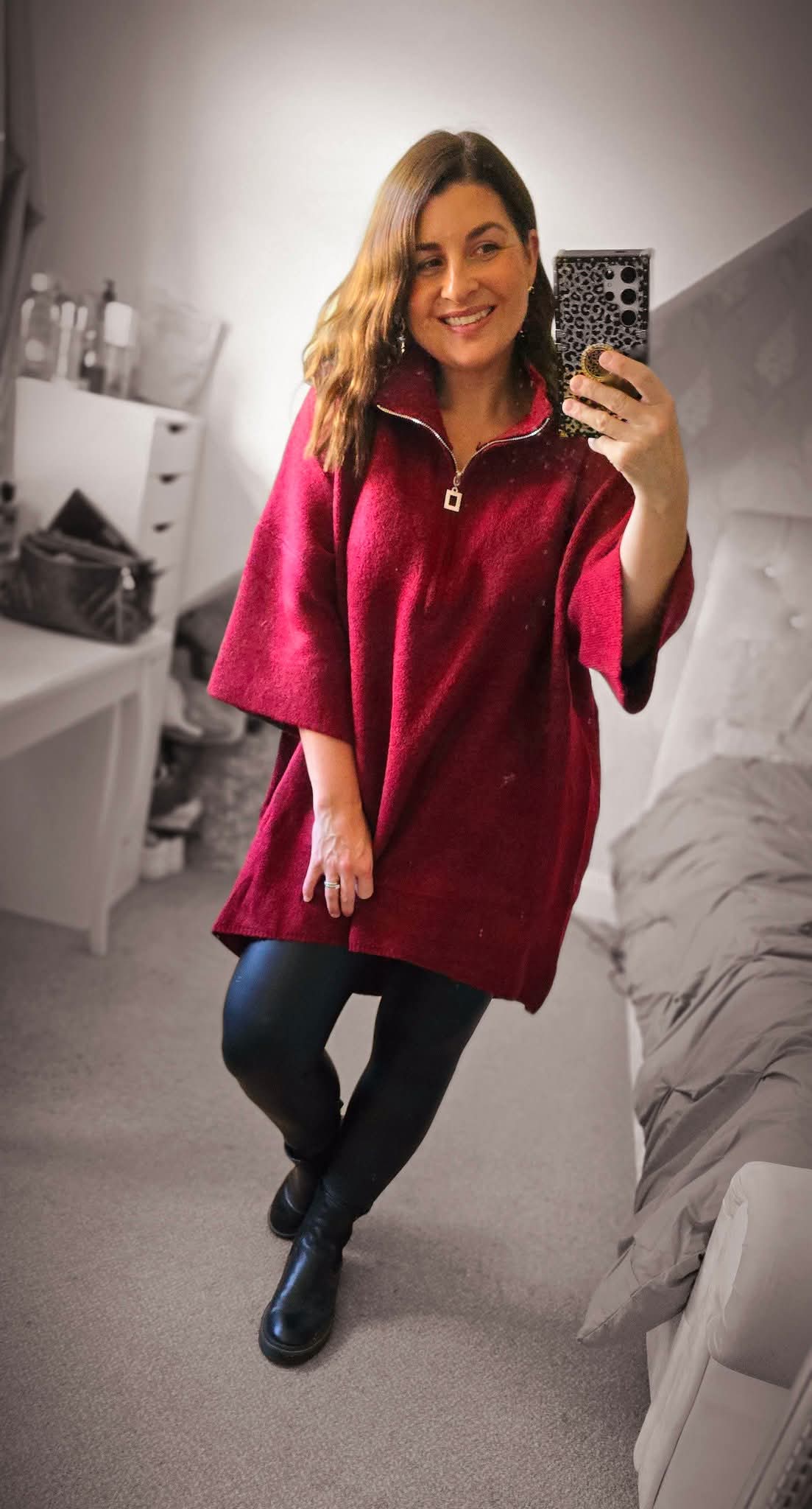 LUCIA Longline Zip Soft Knit