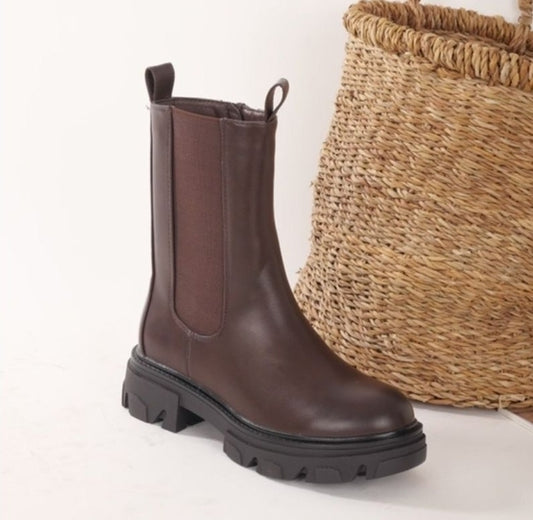 BEATTIE BOOTS - BROWN